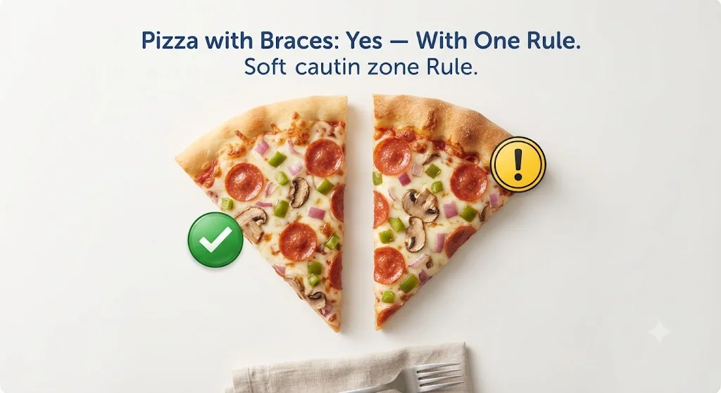 Can You Eat Pizza with Braces? (Yes β With One Adjustment)